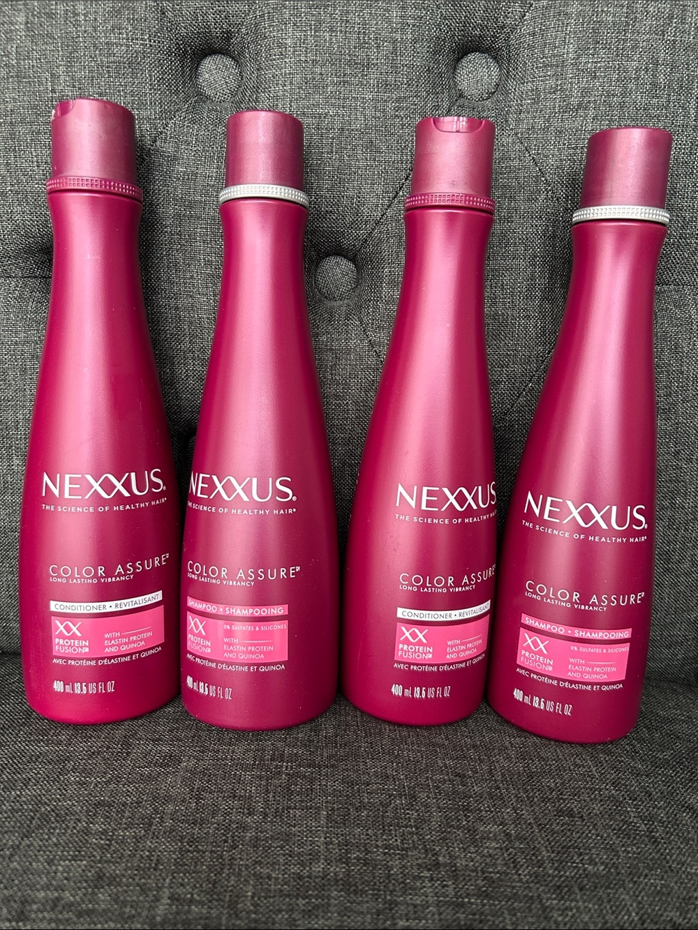 NEW 🆕 Nexxus Color Assure 2 Shampoo & 2 Conditioner Set XX Protein
